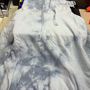 Paperbacks Sky Blue Hand-Dyed Hoodie